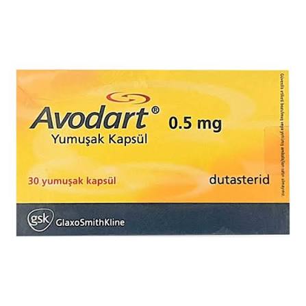 کپسول آوودارت 0.5 میلی گرم (دوتاستراید) – Avodart 0.5 mg