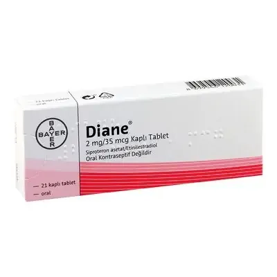 قرص دیان 35 – DIANE 2 mg/0.035 mg