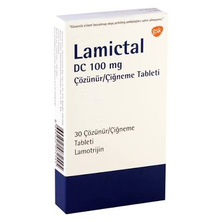 قرص لامیکتال 100 میلی گرم (لاموتریژین) – Lamictal 100 mg