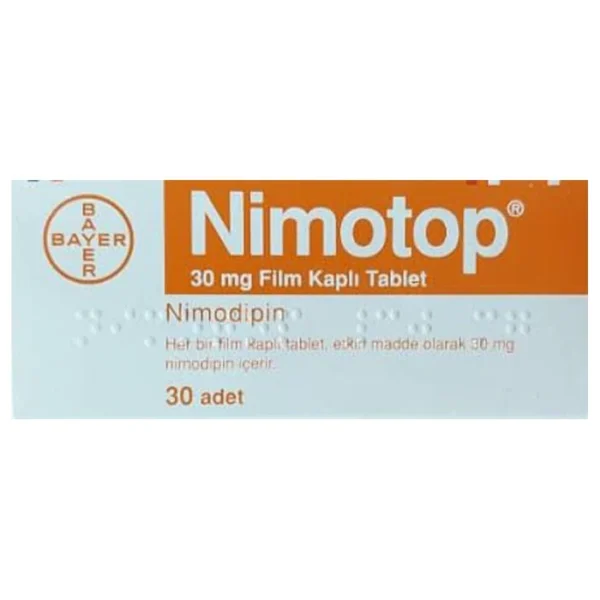 قرص نیمودیپین 30 میلی گرم (نیموتوپ) –  Nimotop 30 mg tablet