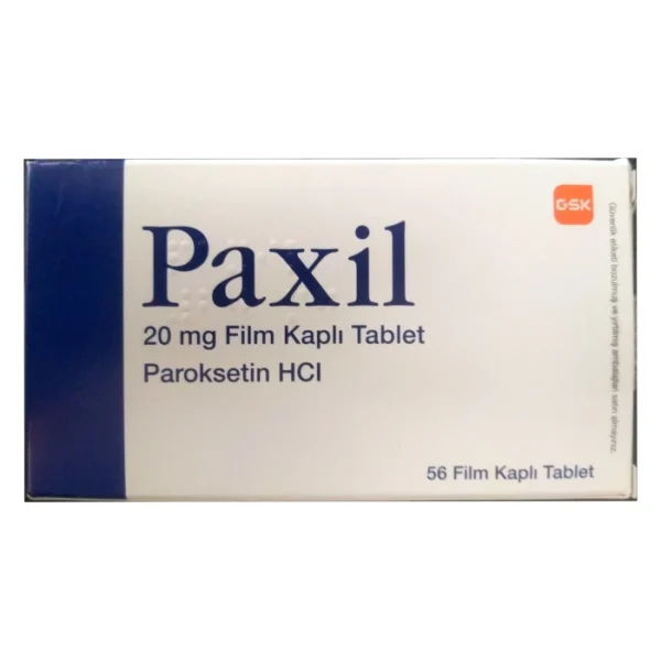 قرص پاکسیل 20 میلی گرم (پاروکستین) –  Paxil 20 mg tablet