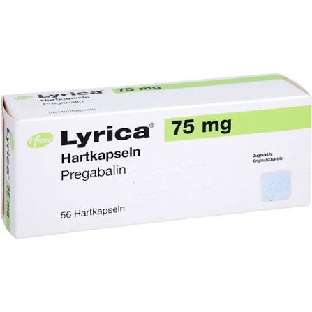 کپسول لایریکا 75 میلی گرم (پرگابالین خارجی) – Lyrica 75 mg