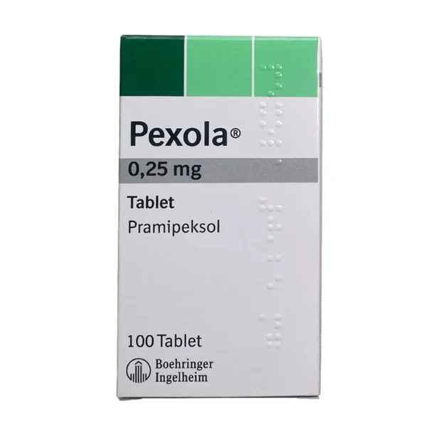قرص پکسولا 0.25 میلی گرم (پرامی پکسول)   Pexola 0.25 mg
